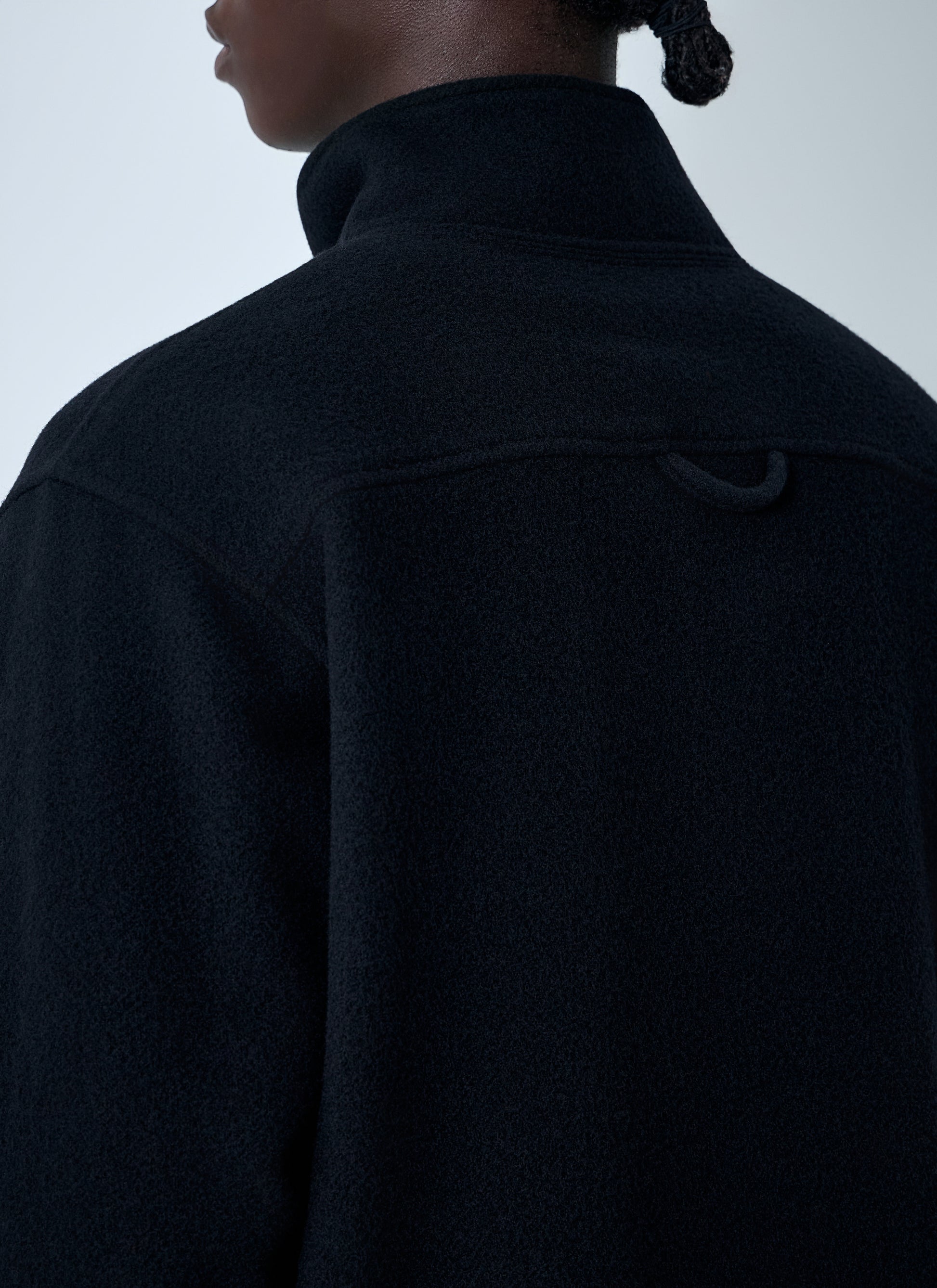 Rier Men Zip-Up Fleece Sweatshirt RIER
