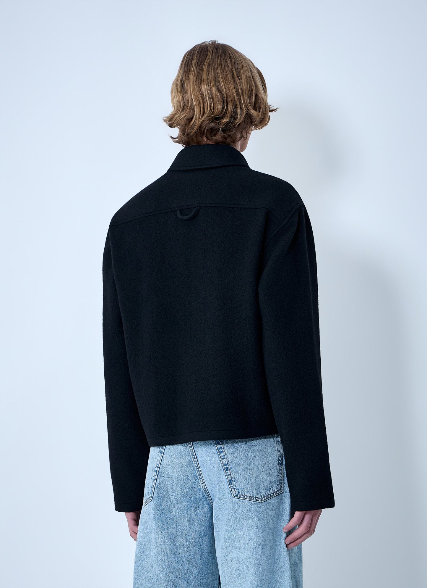 Rier Men Wool Blend Polo Sweater RIER