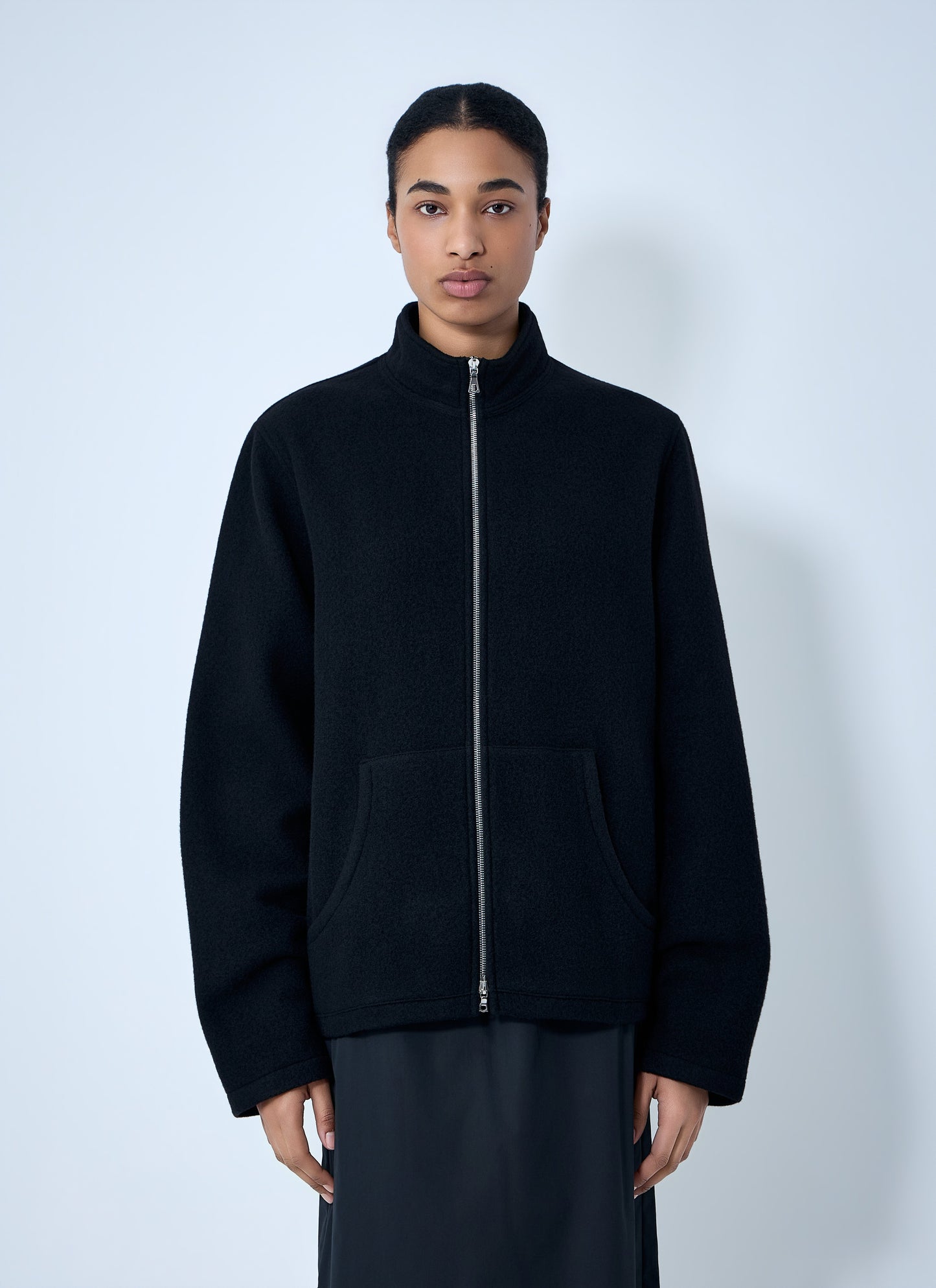 Rier Women Wool Zip-Up Jacket RIER