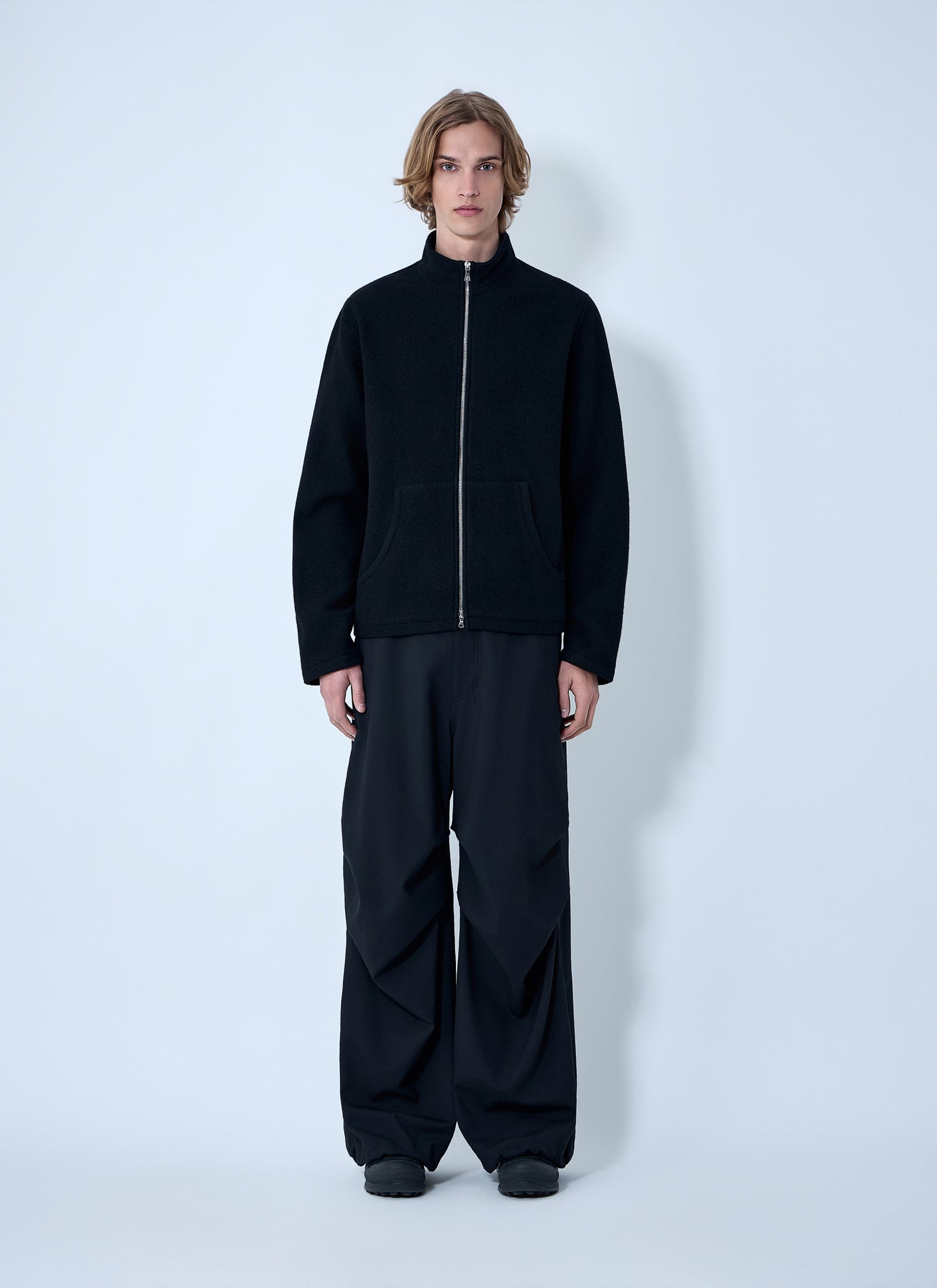 Rier Men Wool Zip-Up Jacket RIER