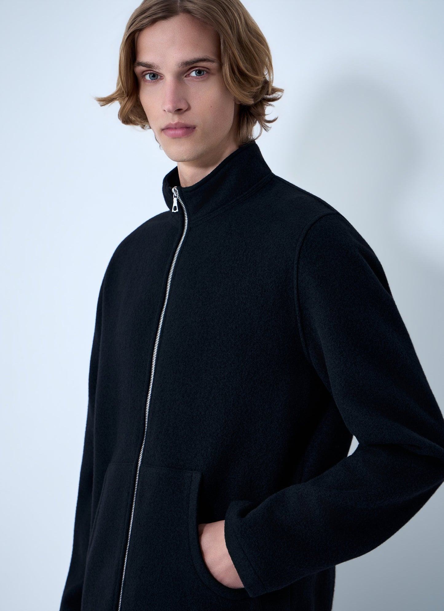 Rier Women Wool Zip-Up Jacket RIER