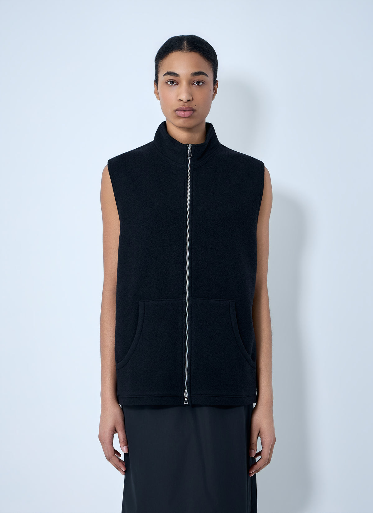 Rier Women High-Neck Zip Vest RIER