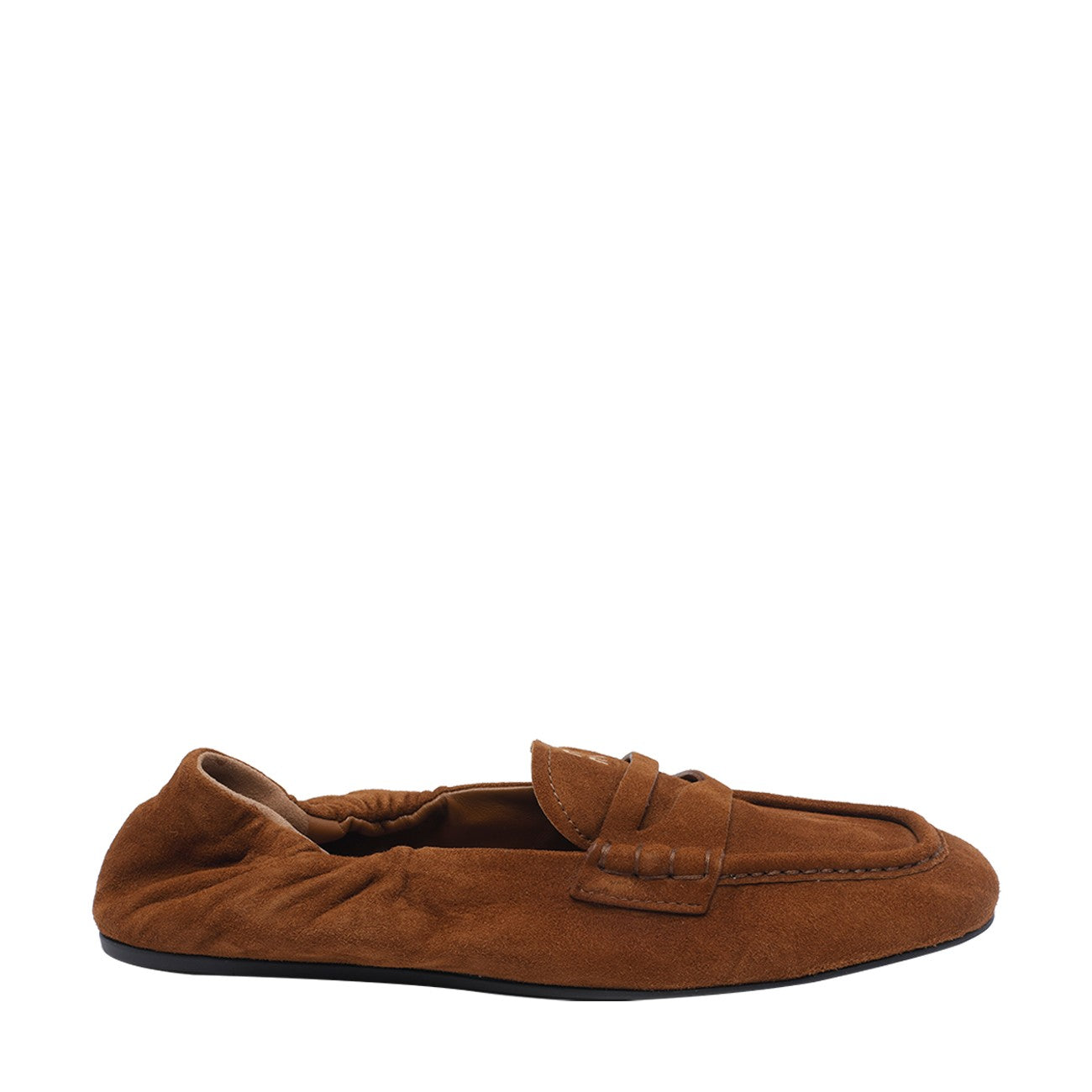 Miu Miu Women Ruches Loafers In Suede MIU MIU