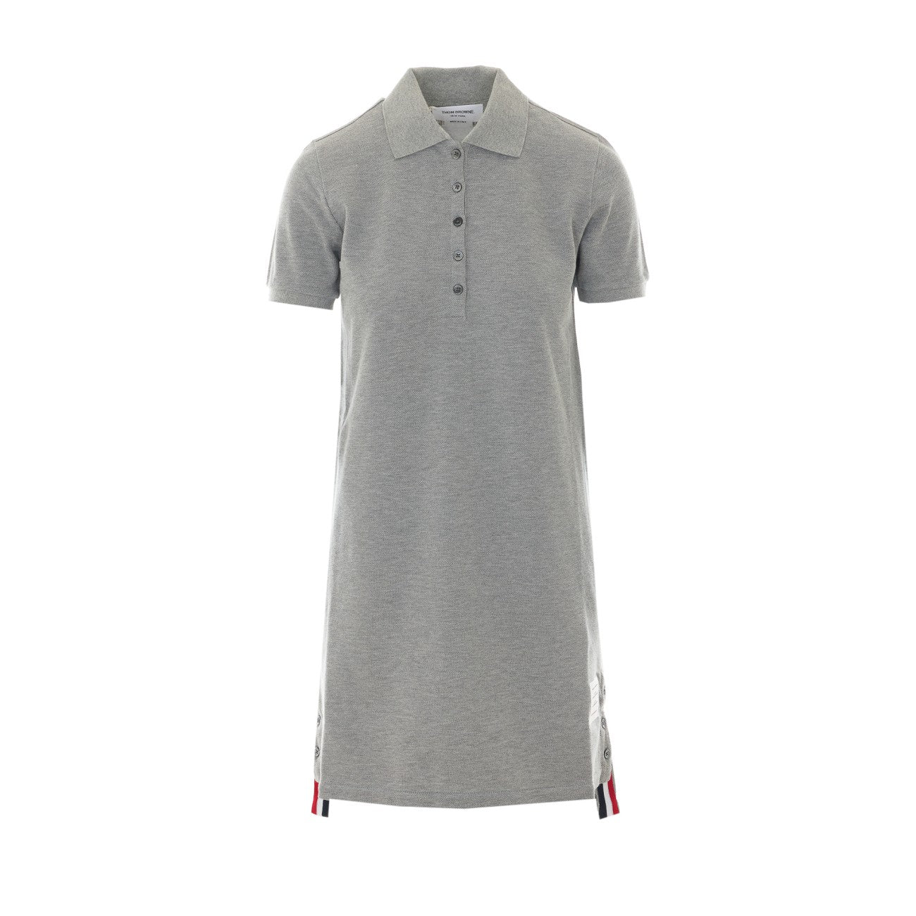 Thom Browne Women Rwb Stripe Polo Dress THOM BROWNE