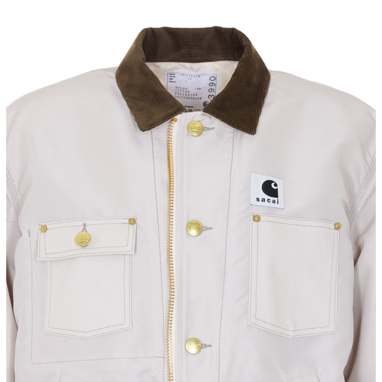 Sacai X Carharrt Wip Men Sacai X Carhartt Wip Duck Blouson Sacai x Carharrt Wip