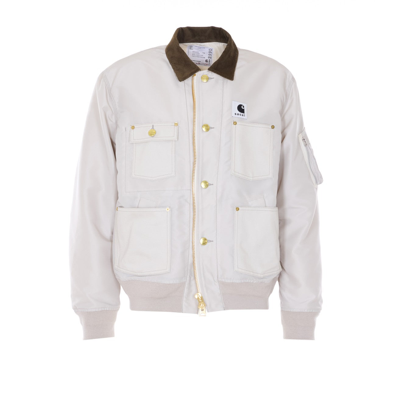 Sacai X Carharrt Wip Men Sacai X Carhartt Wip Duck Blouson Sacai x Carharrt Wip