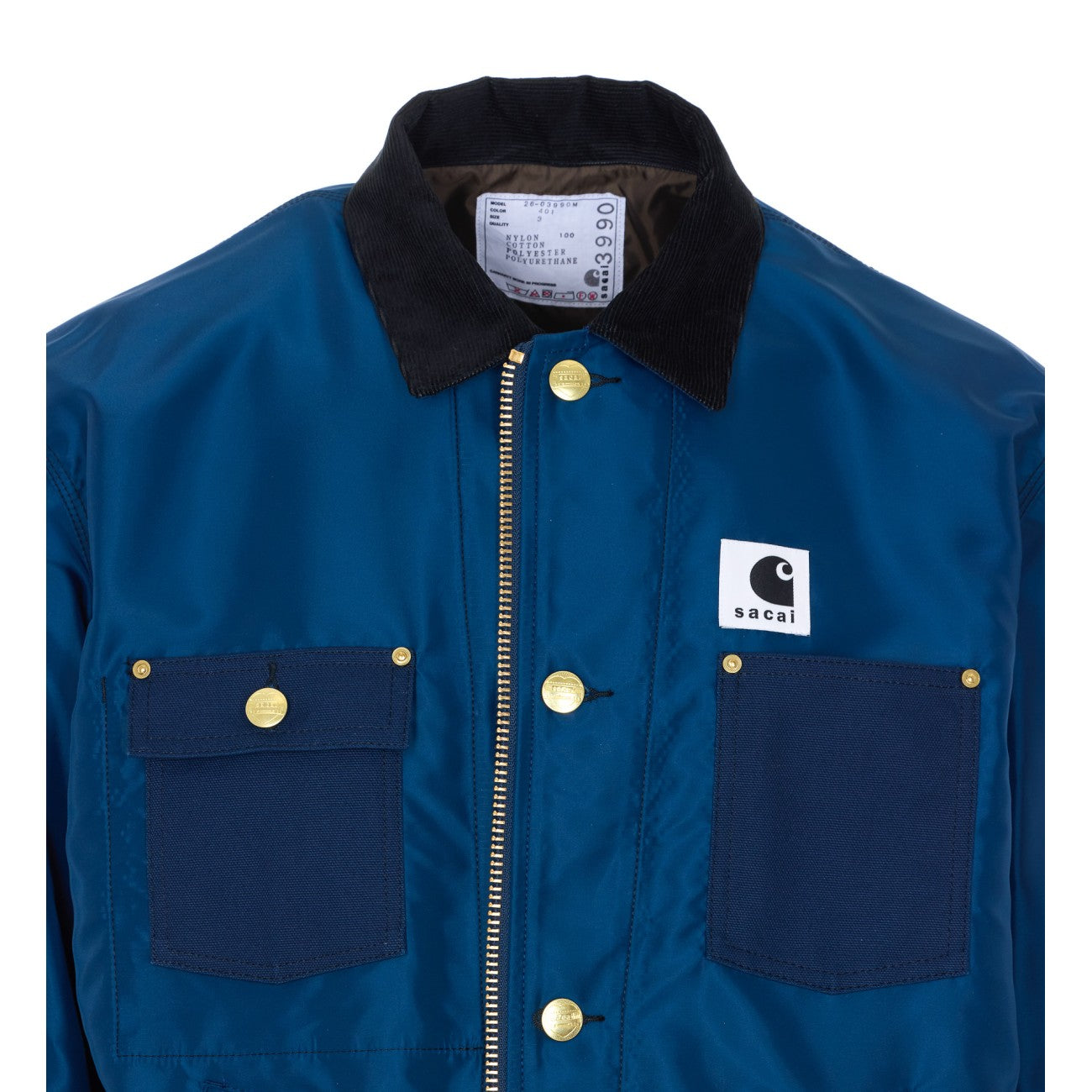 Sacai X Carharrt Wip Men Sacai X Carhartt Wip Duck Blouson Sacai x Carharrt Wip
