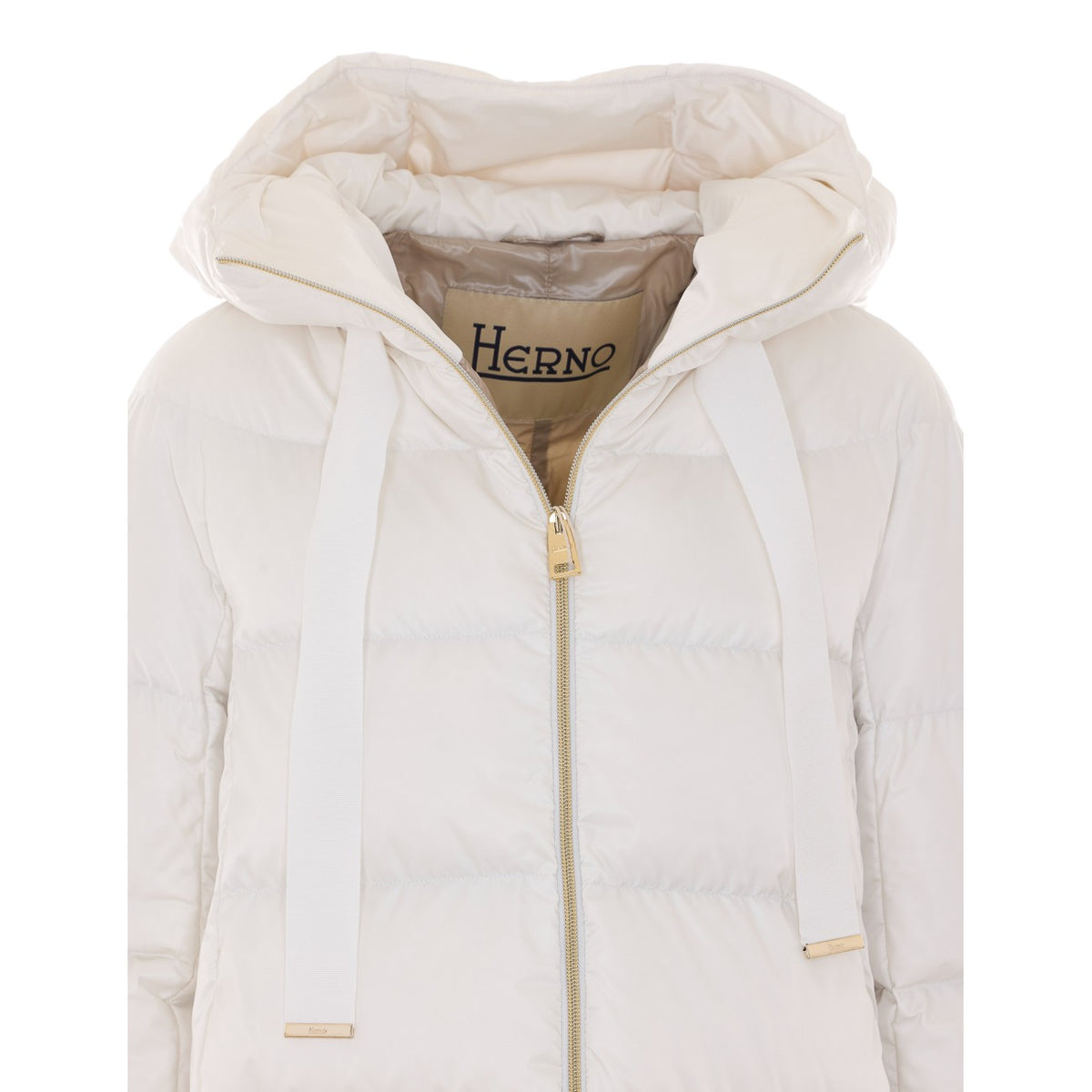 Herno Women Satin A-Shape Down Jacket HERNO