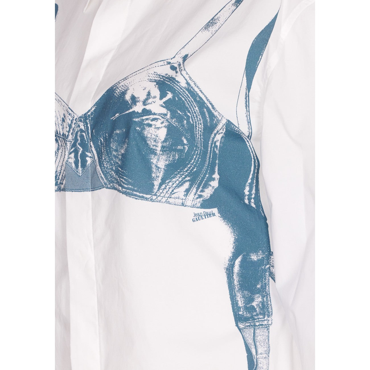 Jean Paul Gaultier Women Scanned Bra Shirt