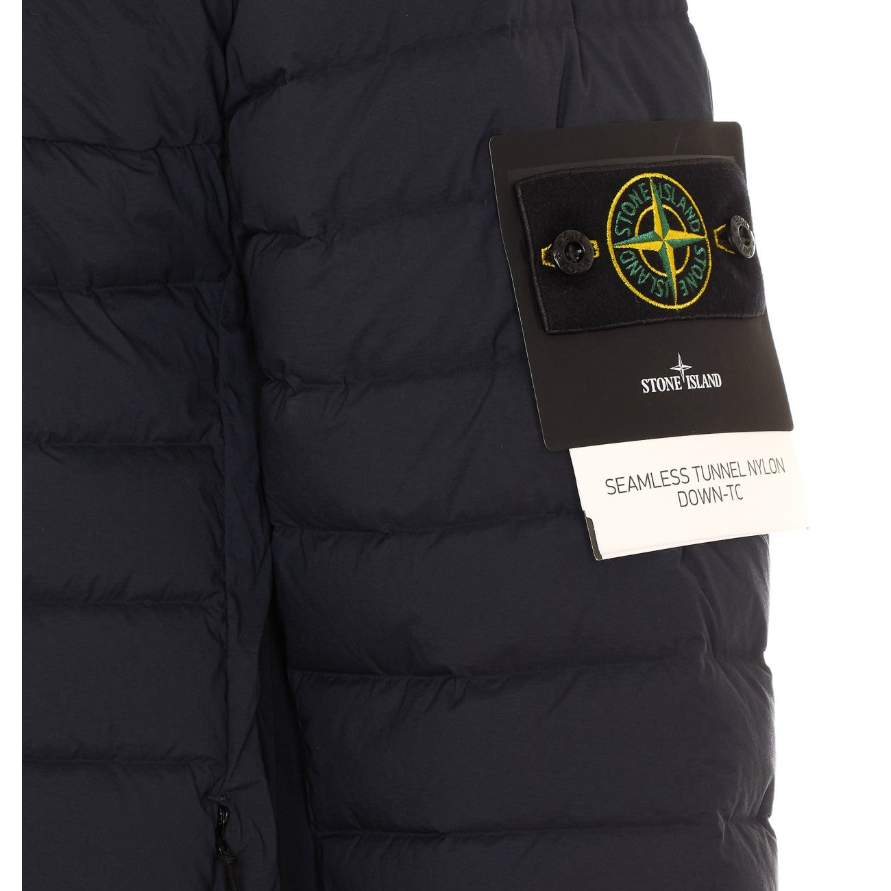 Stone Island Men Seamless Tunnel Logo Down Jacket