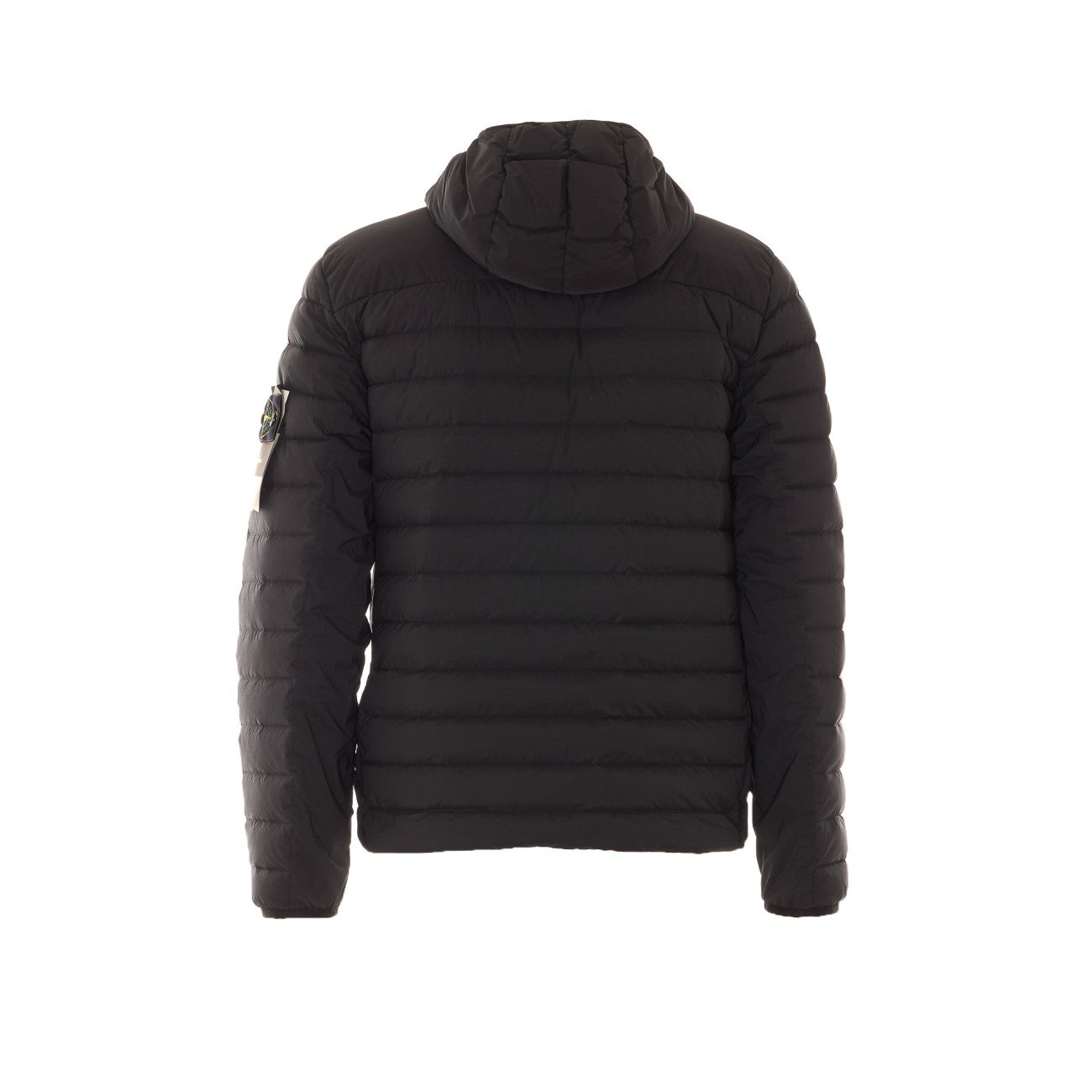 Stone Island Men Seamless Tunnel Nylon Logo Down Jacket STONE ISLAND