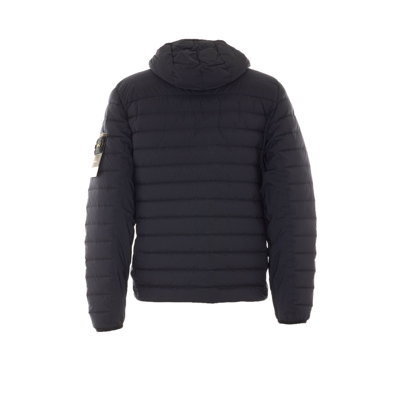 Stone Island Men Seamless Tunnel Nylon Logo Down Jacket STONE ISLAND