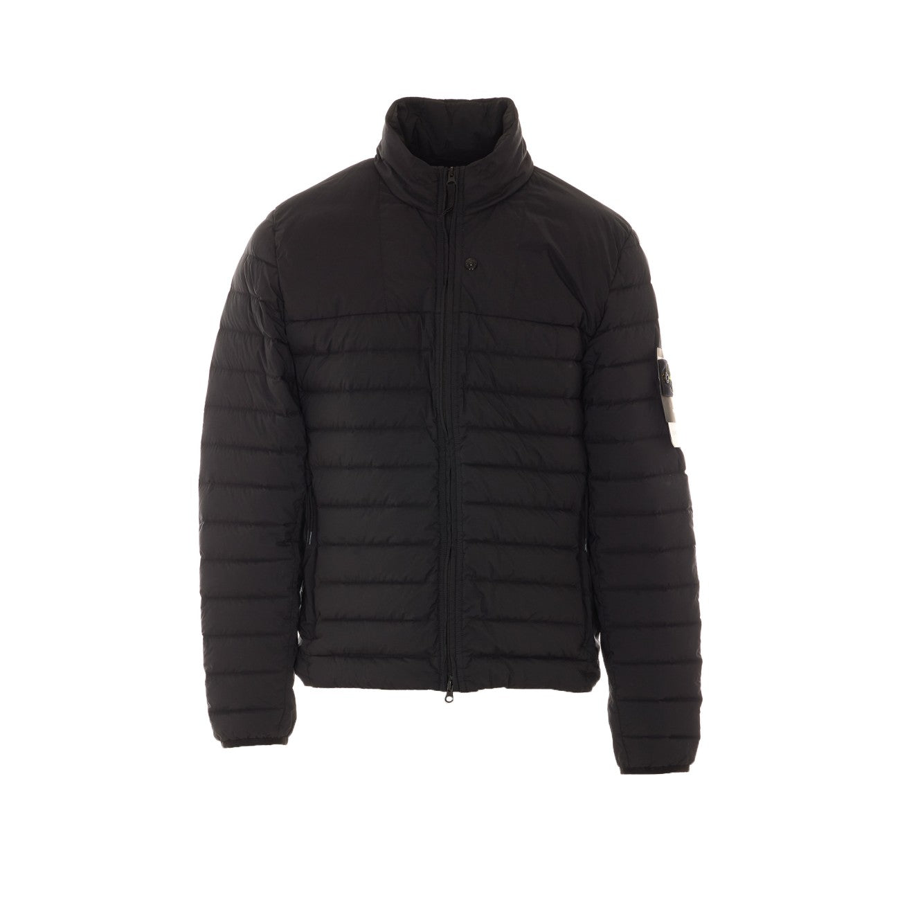 Stone Island Men Seamless Tunnel Nylon Logo Down Jacket STONE ISLAND