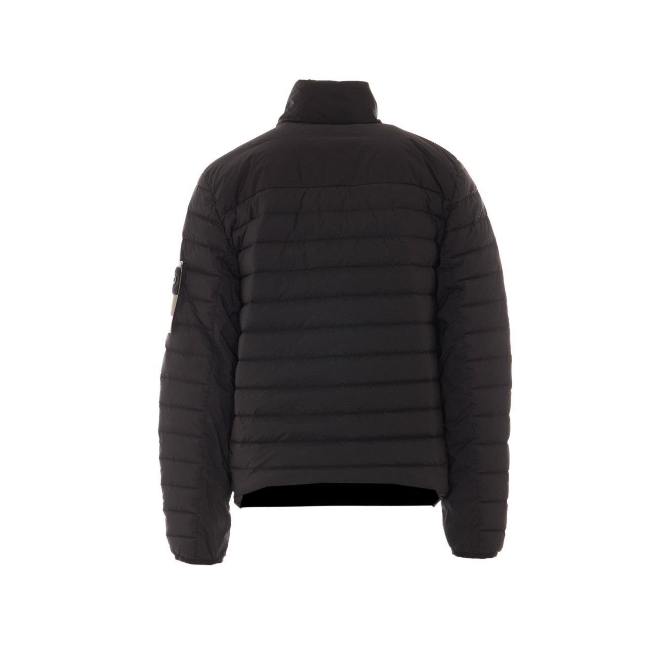 Stone Island Men Seamless Tunnel Nylon Logo Down Jacket STONE ISLAND