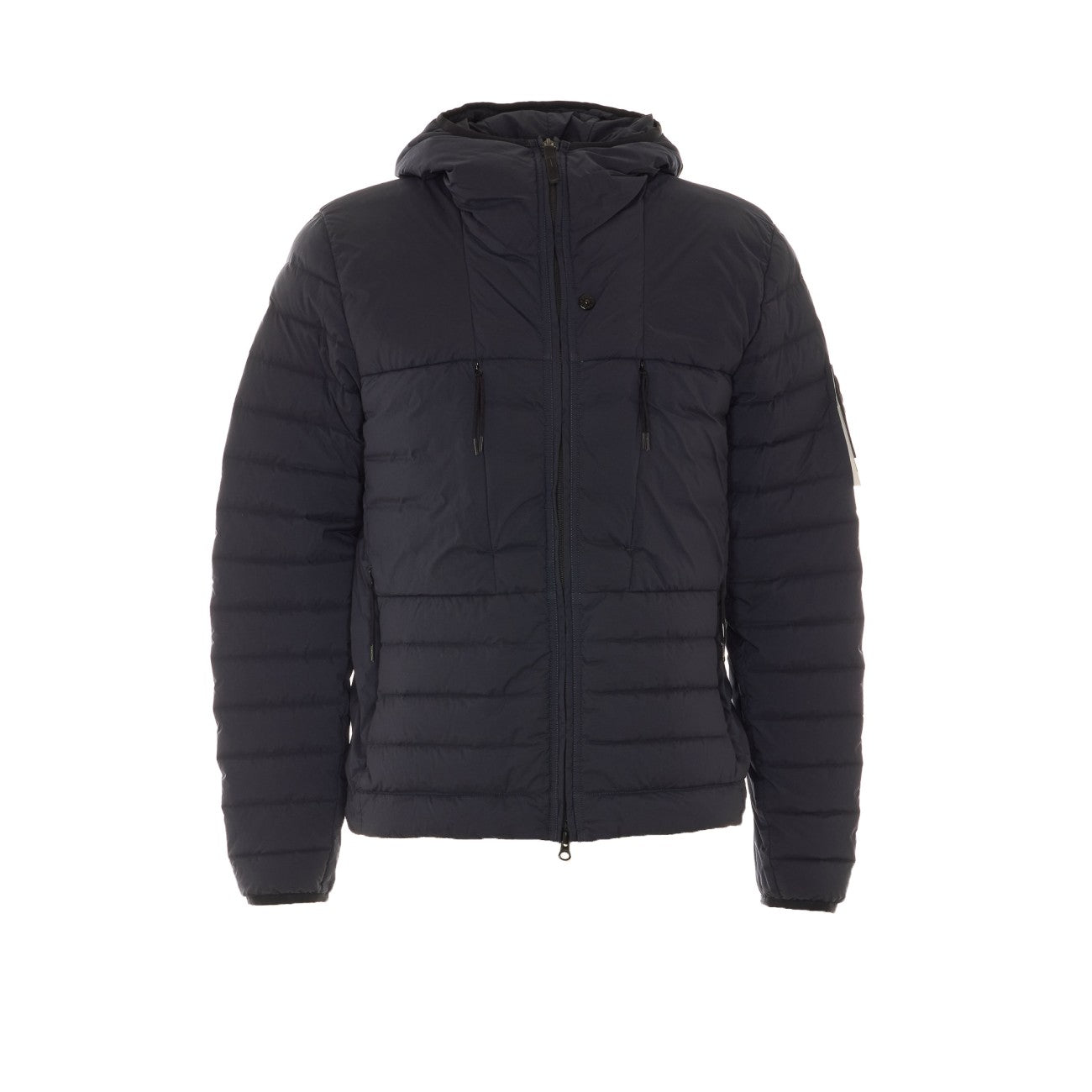Stone Island Men Seamless Tunnel Nylon Logo Down Jacket STONE ISLAND