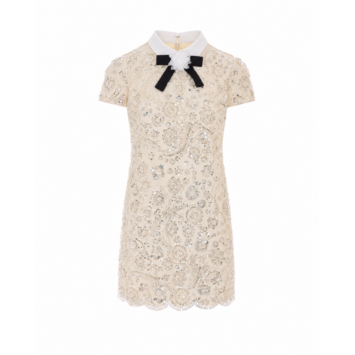 Self Portrait Women Sequin Embellished Mini Dress SELF-PORTRAIT