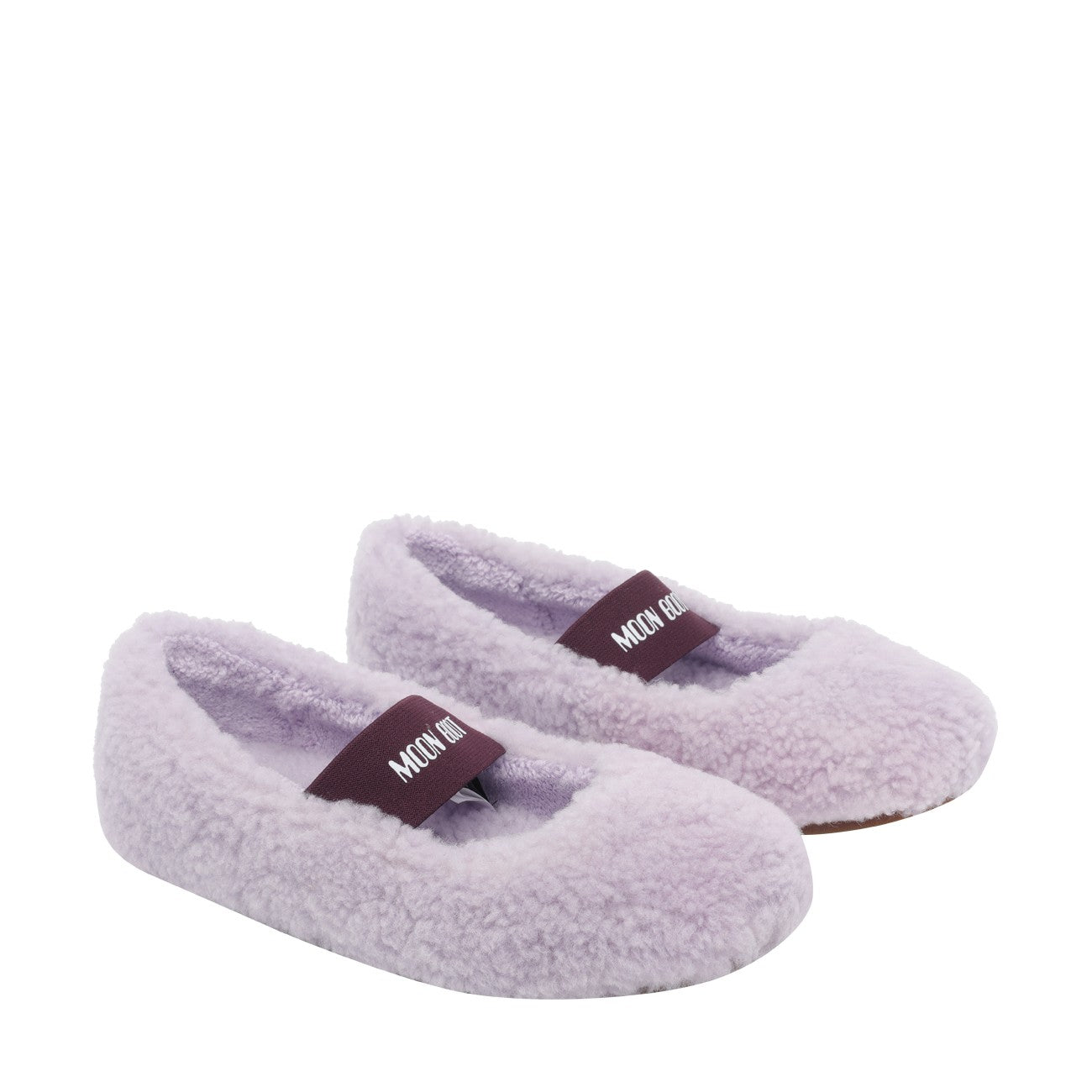 Moon Boot Women Shearling Flat Ballets MOON BOOT
