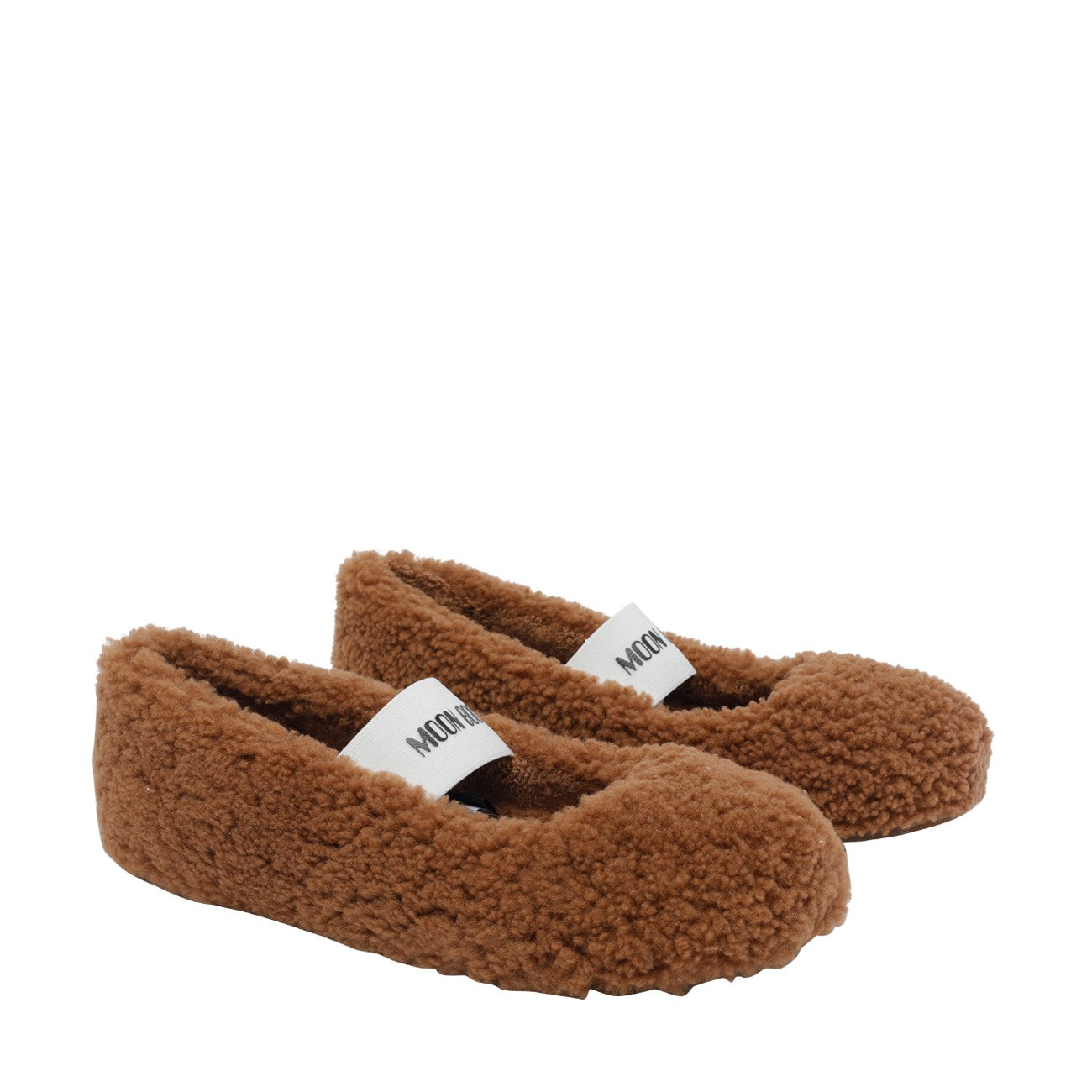 Moon Boot Women Shearling Flats MOON BOOT