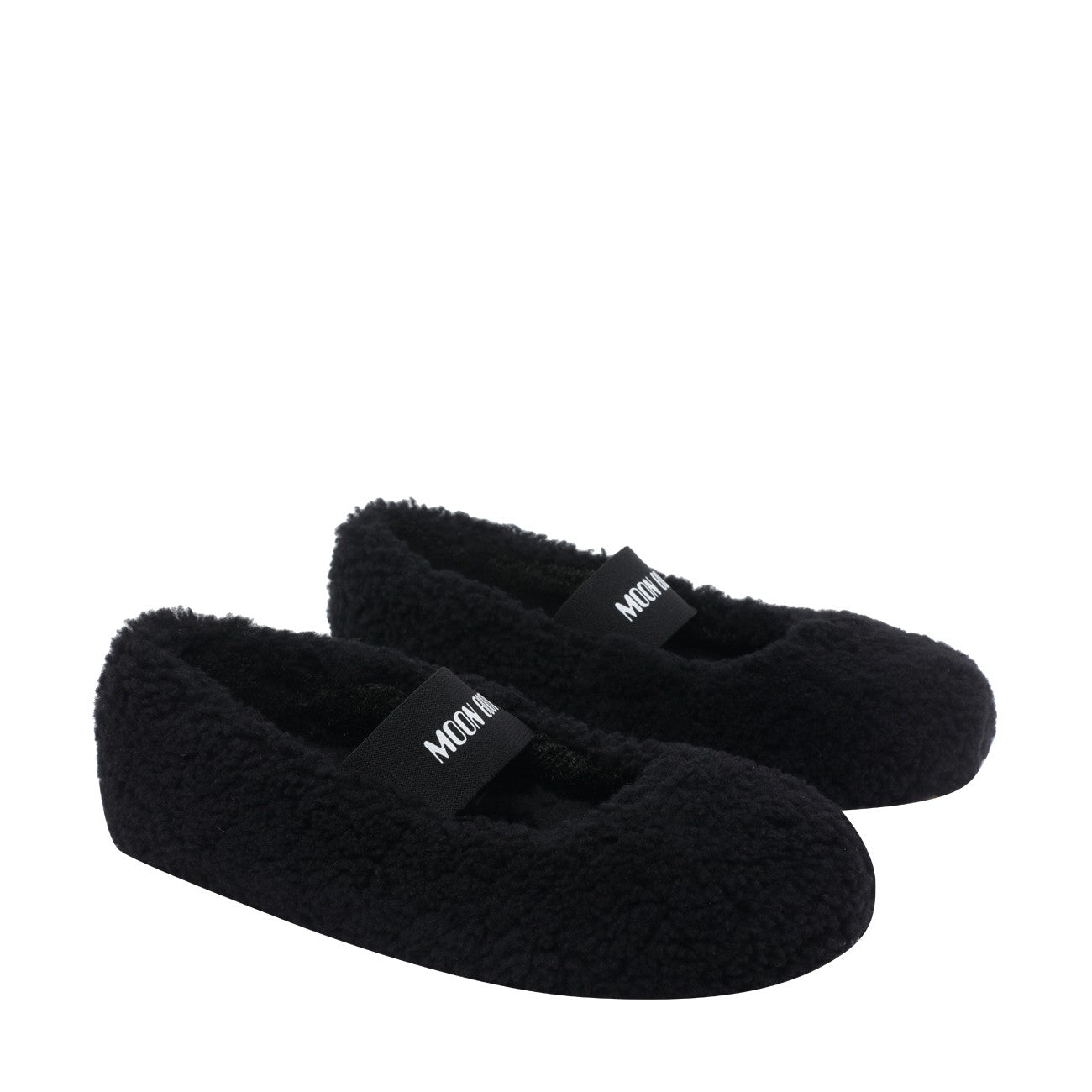 Moon Boot Women Shearling Flats MOON BOOT