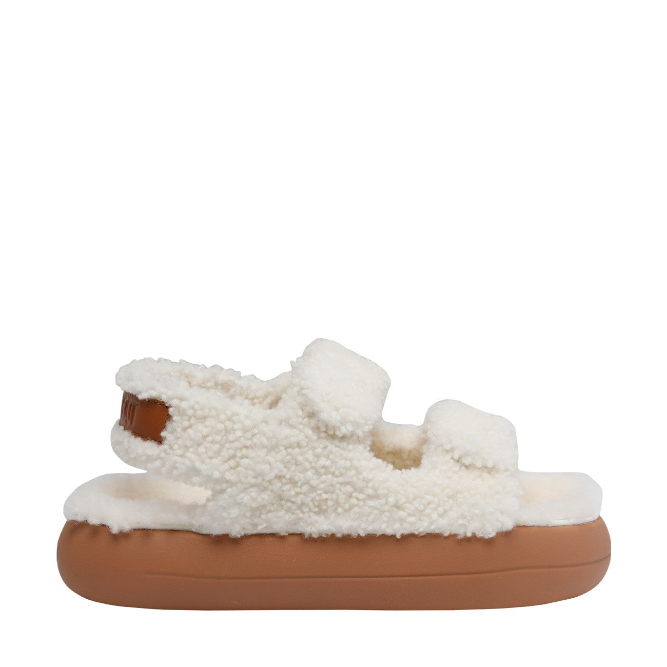 Moon Boot Women Shearling Sandals MOON BOOT