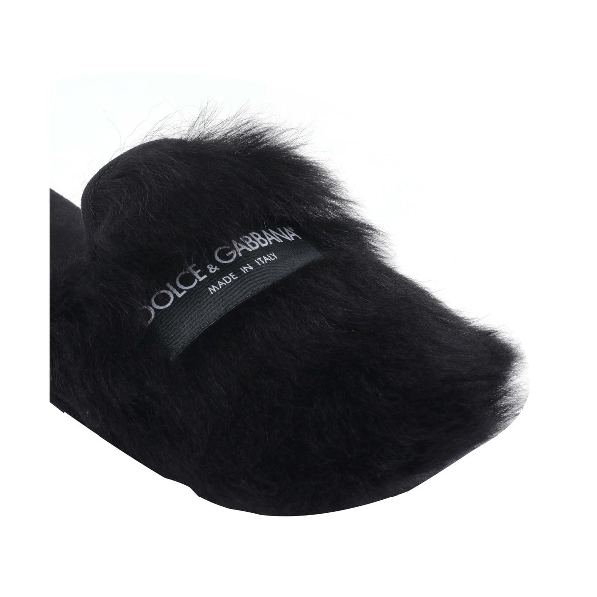 Dolce&Gabbana Women Shearling Slippers DOLCE & GABBANA