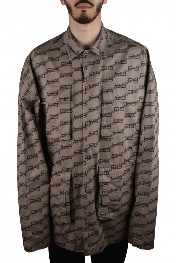 Balenciaga Men Cargo Shirt BALENCIAGA