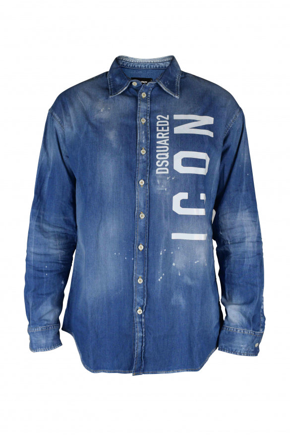 Dsquared2 Men Denim Shirt DSQUARED2