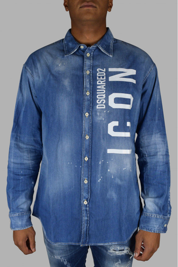 Dsquared2 Men Denim Shirt DSQUARED2