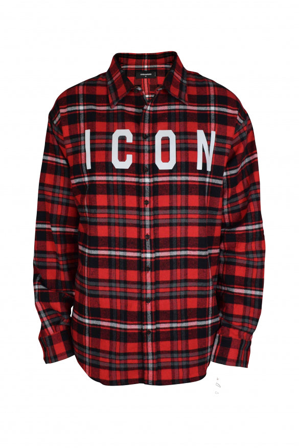 Dsquared2 Men Flannel Shirt DSQUARED2