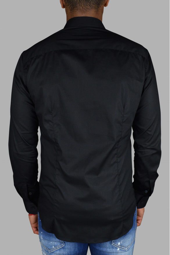 Philipp Plein Men Diamond Cut Ls Iconic Shirt PHILIPP PLEIN