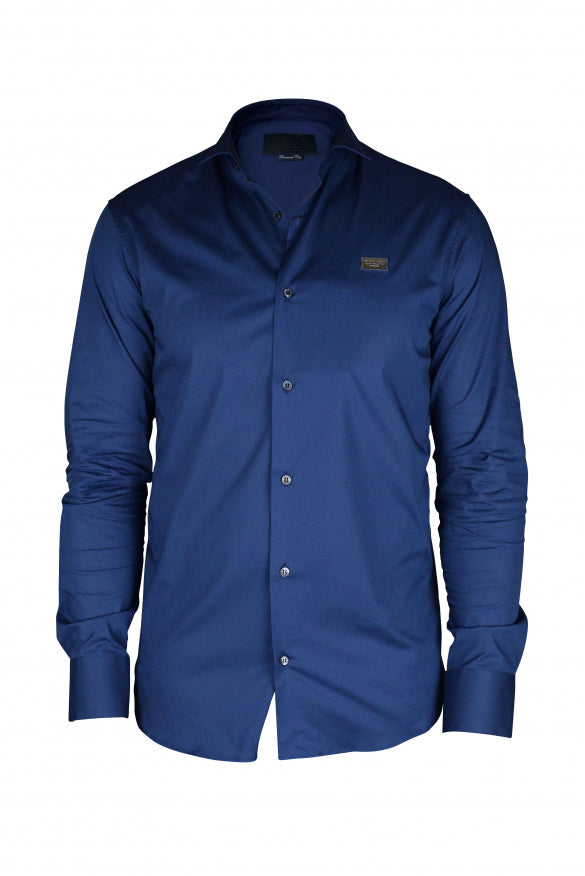 Philipp Plein Men Diamond Cut Ls Iconic Shirt PHILIPP PLEIN