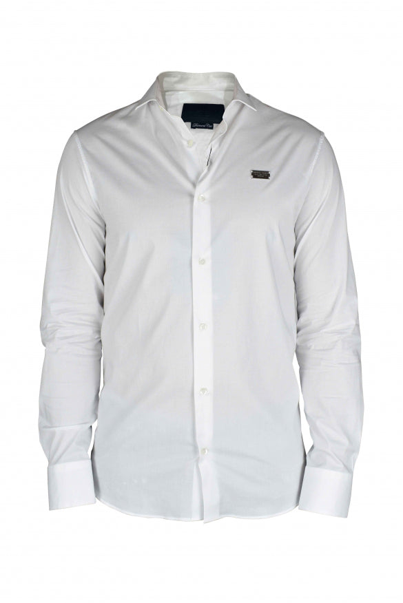 Philipp Plein Men Diamond Cut Ls Iconic Shirt PHILIPP PLEIN