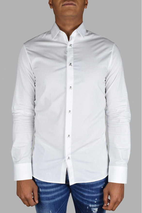 Philipp Plein Men Ls Skull Shirt PHILIPP PLEIN