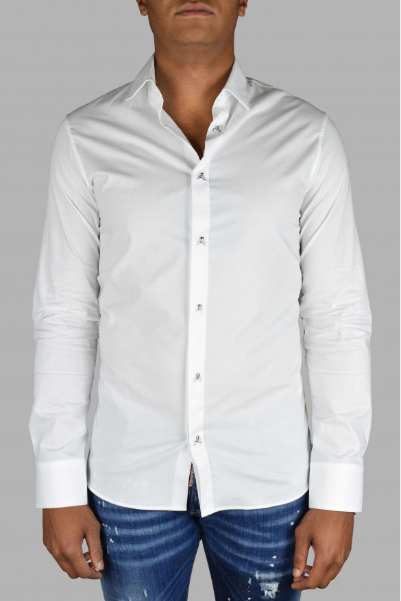 Philipp Plein Men Ls Skull Shirt PHILIPP PLEIN