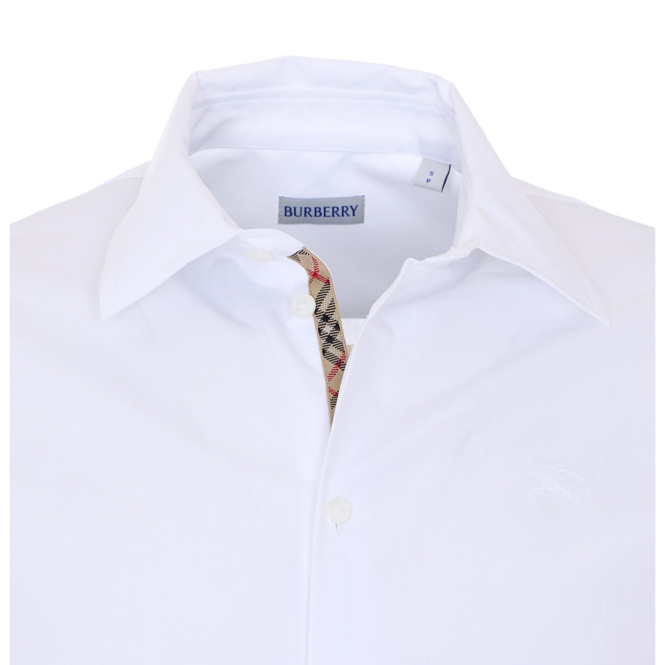 Burberry Men Shirt With Burberry Check Detail BURBERRY