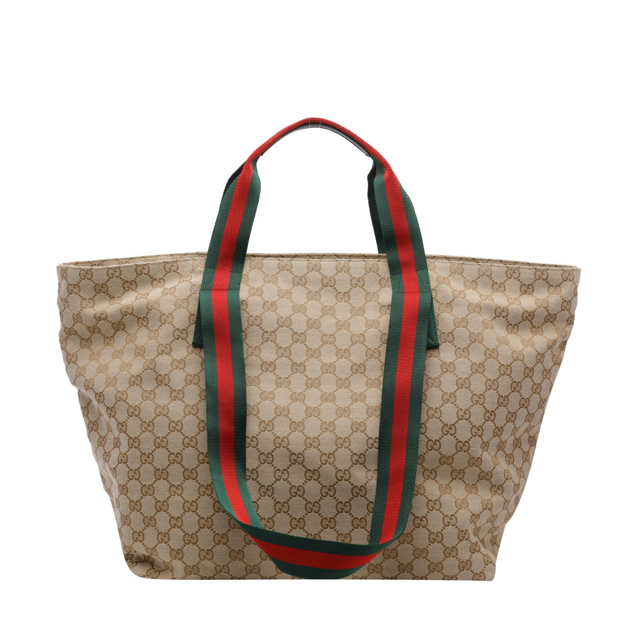 Gucci Men Shopping Bag With Gg Pattern Medium Size GUCCI