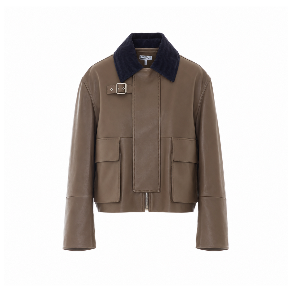 Loewe Women Short Parka In Lamb's Tassel LOEWE