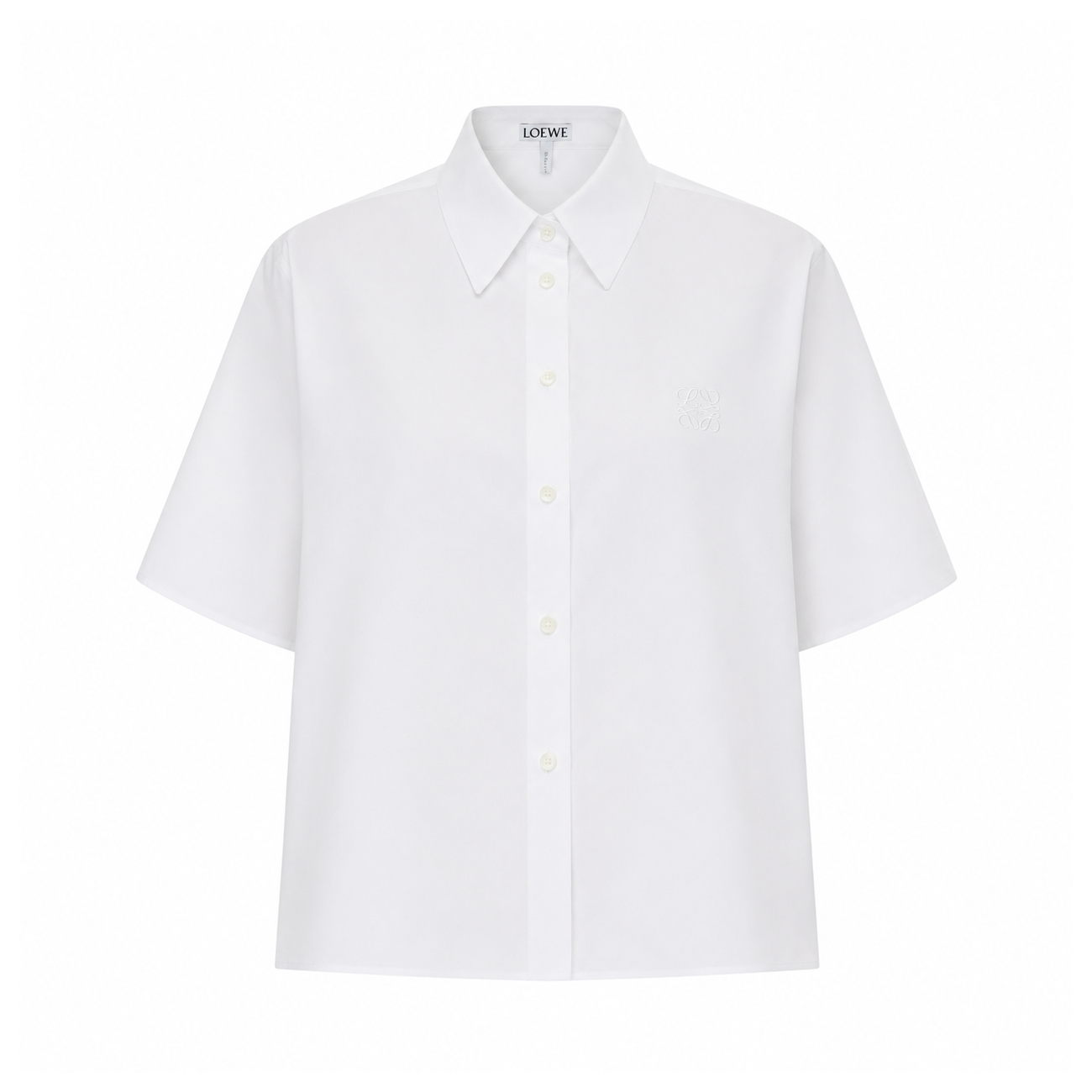 Loewe Women Short Sleeve Trapeze Shirt LOEWE