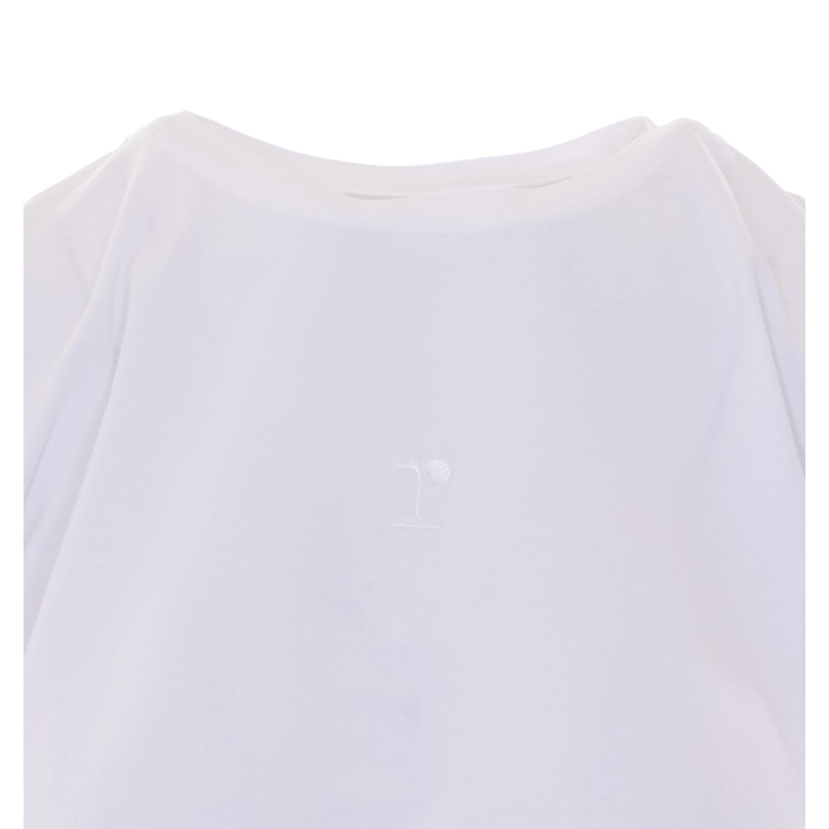 Repetto Women Short T-Shirt With Logo And Satin Ribbon Repetto