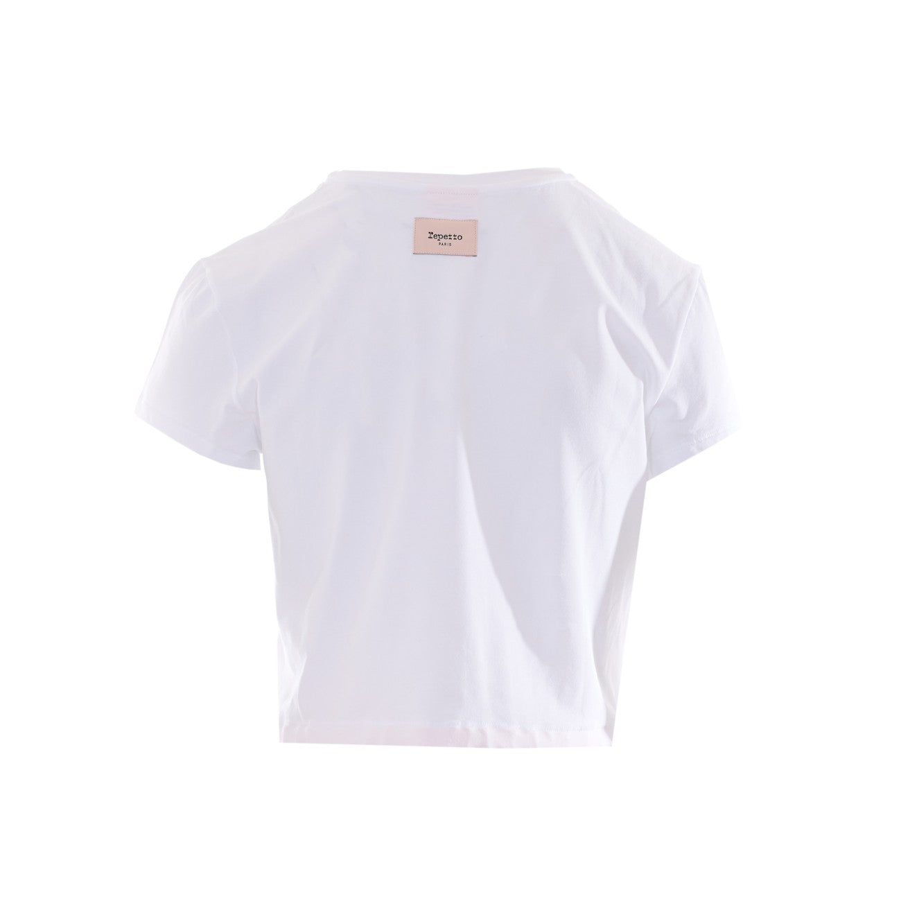 Repetto Women Short T-Shirt With Logo And Satin Ribbon Repetto
