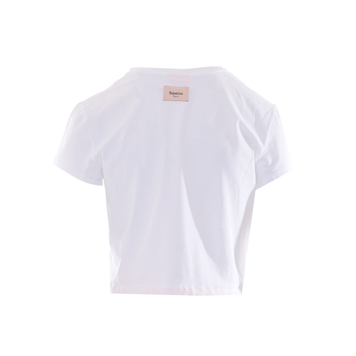 Repetto Women Short T-Shirt With Logo And Satin Ribbon Repetto