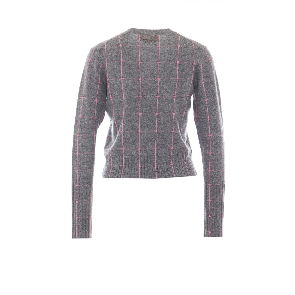 Guest In Residence Women Shrunken Checker Sweater GUEST IN RESIDENCE