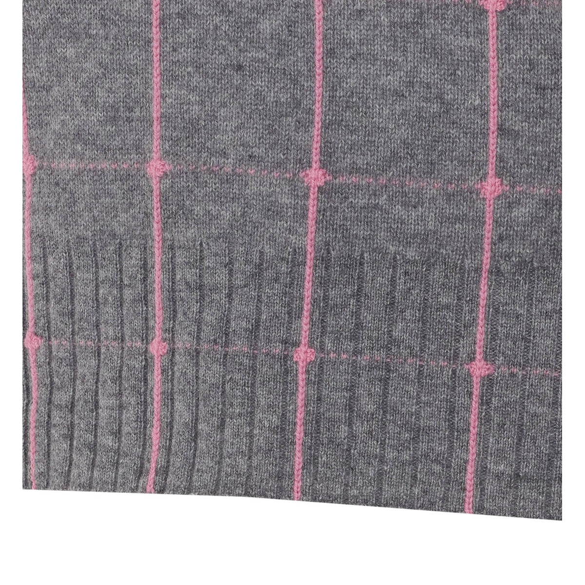 Guest In Residence Women Shrunken Checker Sweater GUEST IN RESIDENCE