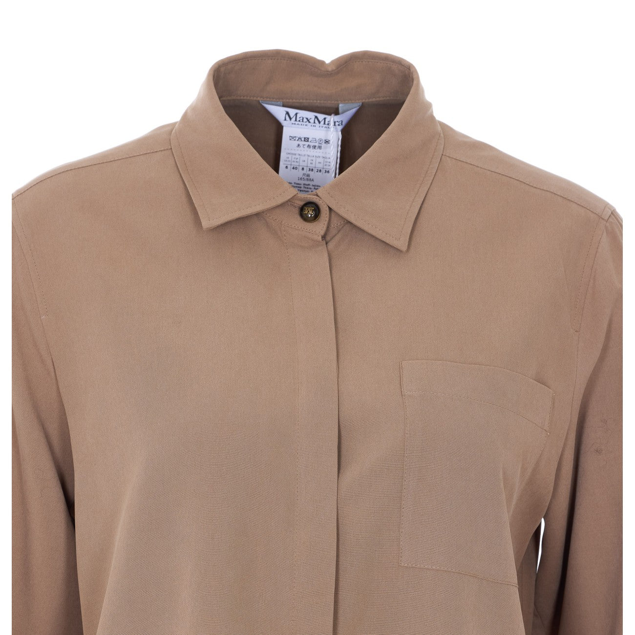 Max Mara Women Siamese Silk Canvas Shirt MAX MARA