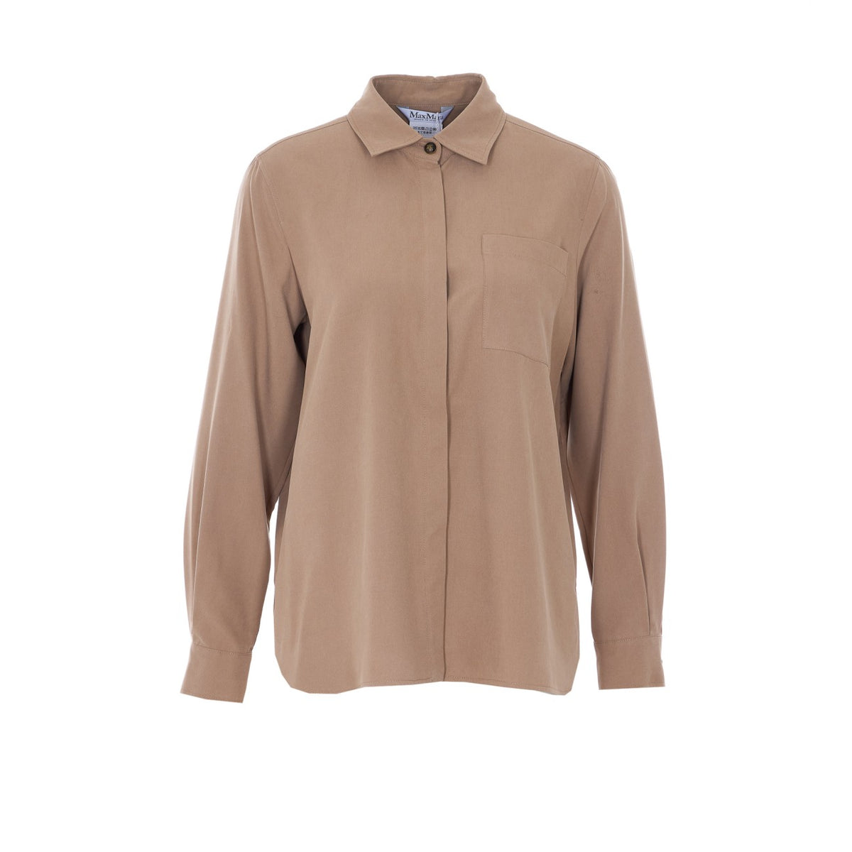 Max Mara Women Siamese Silk Canvas Shirt