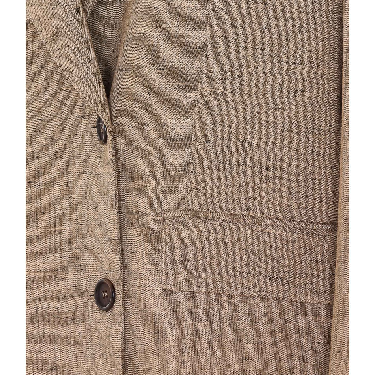 Dolce&Gabbana Women Sicily Double-Breasted Blazer Tweed Effect DOLCE & GABBANA