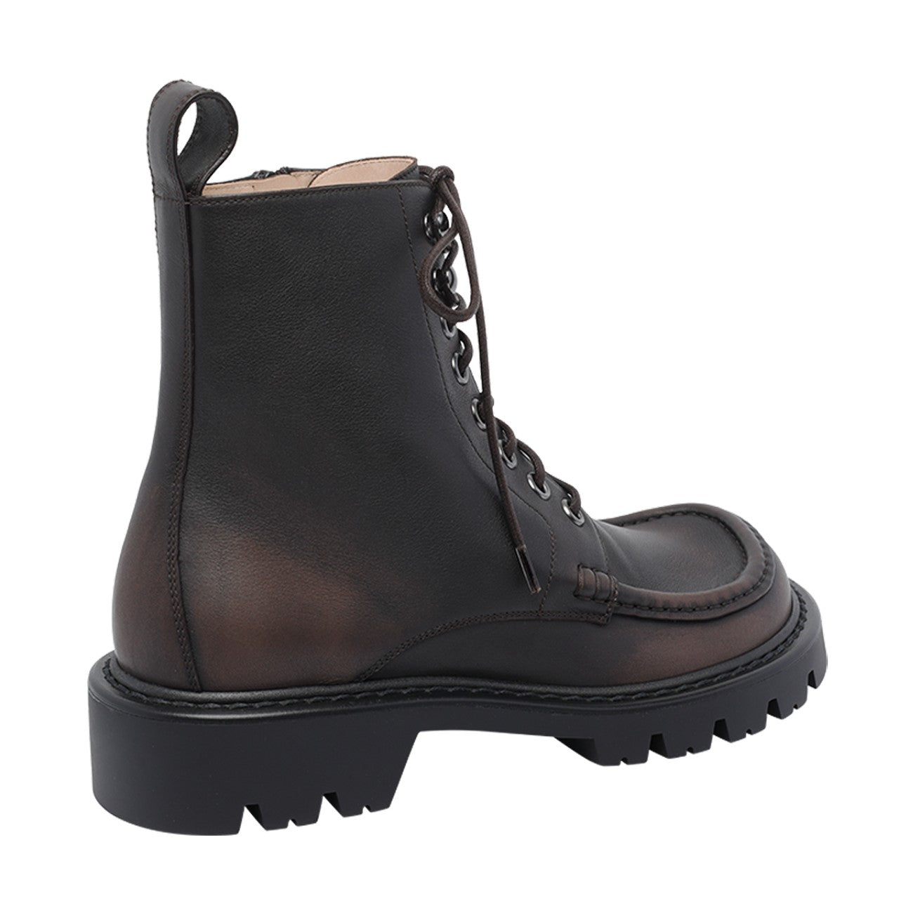 Loewe Men Sierra Combat Ankle Boots LOEWE