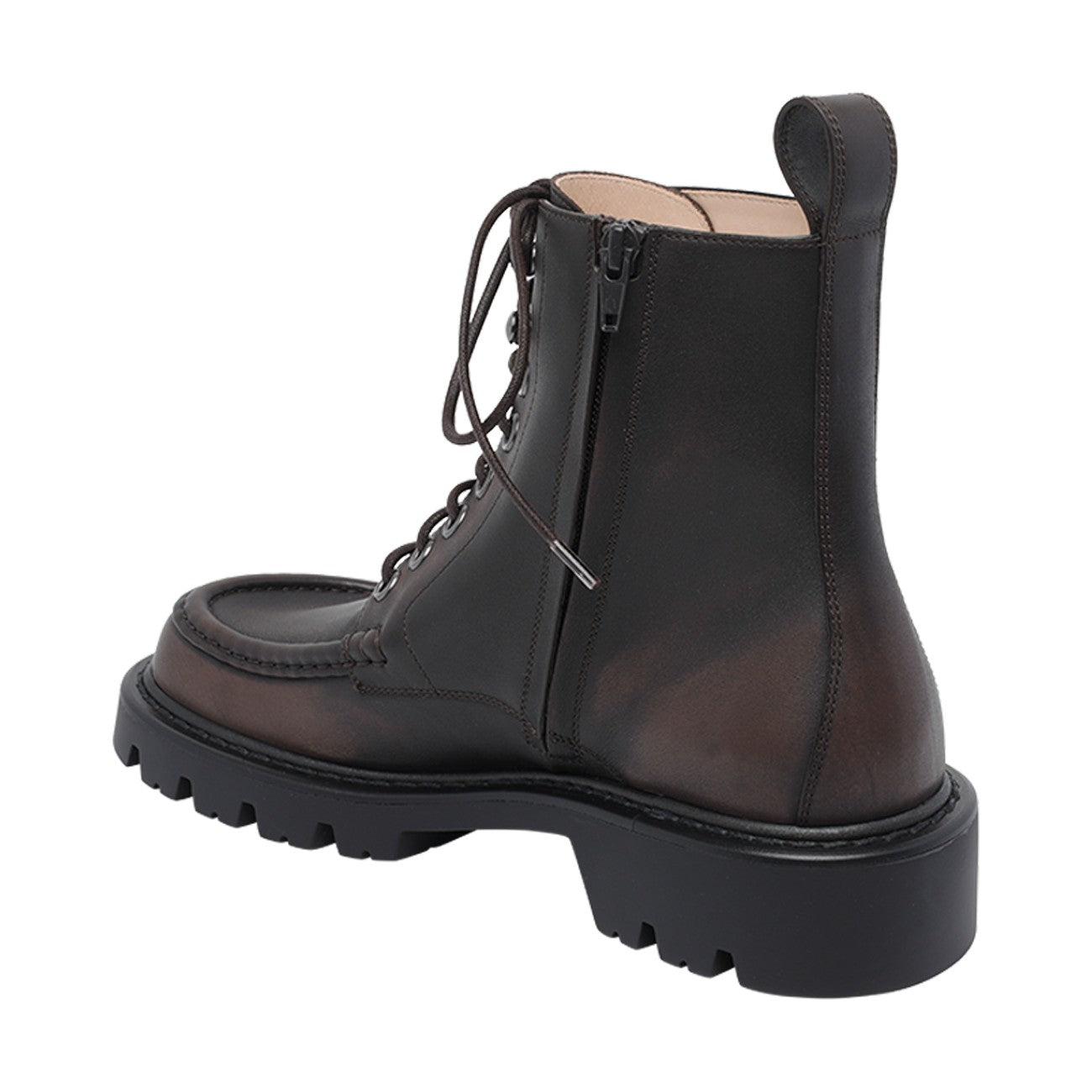 Loewe Men Sierra Combat Ankle Boots LOEWE