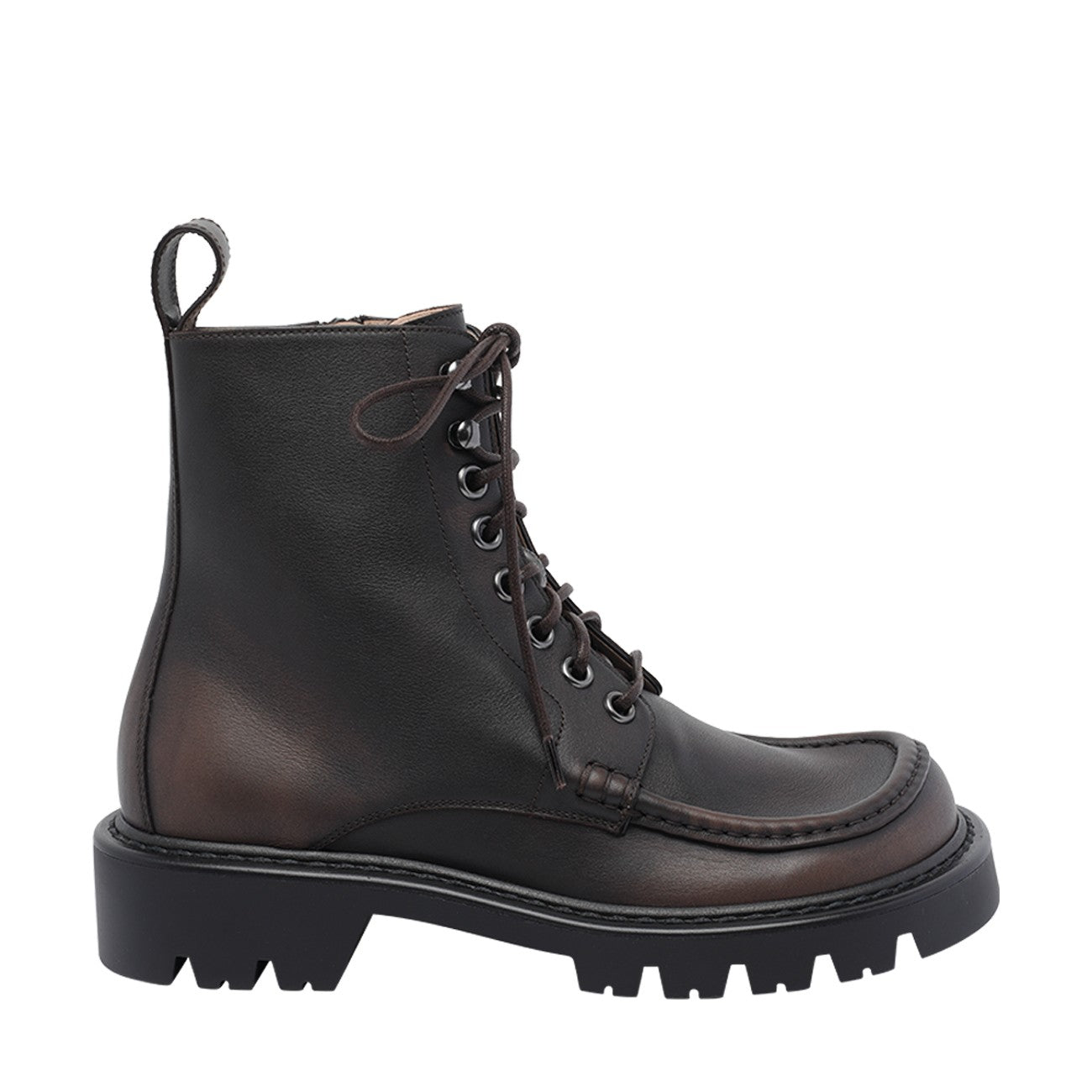 Loewe Men Sierra Combat Ankle Boots LOEWE