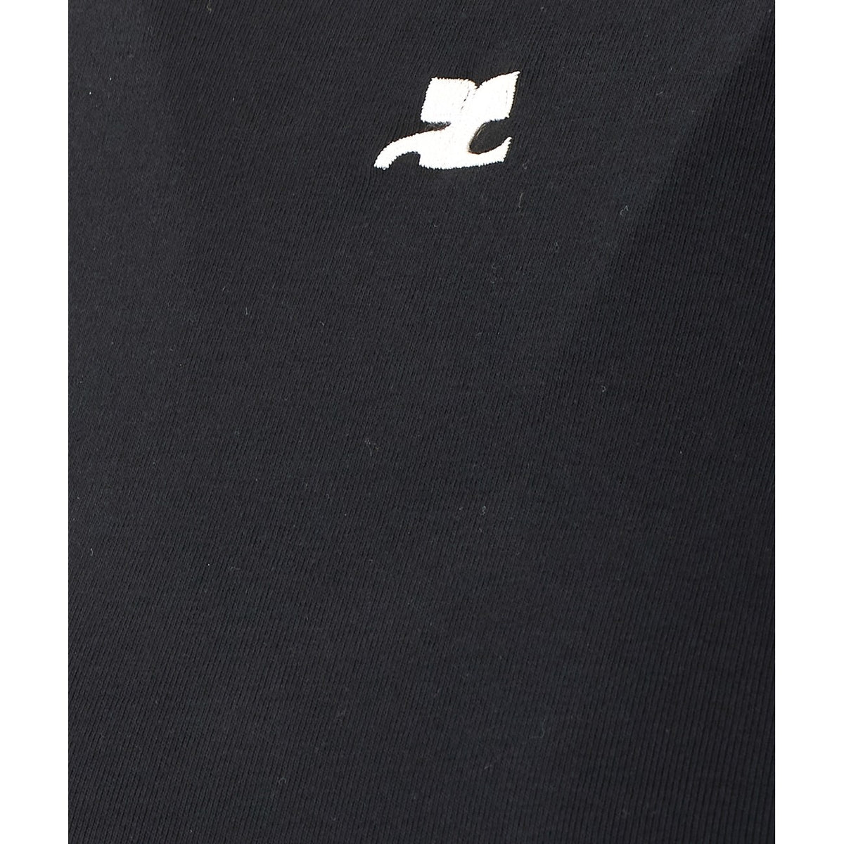 Courreges Women Signature Contrast T-Shirt COURREGES